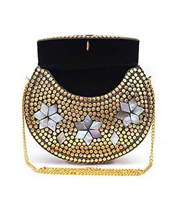 Bolso de Mano de Metal para Novia, con Cadenas de Moda, Cubierta con Cremallera, Ecológico, Hecho a Mano, de Alta Calidad, Estilo Antiguo - Product Image 3