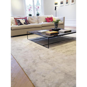 หรูหรามือ TUFTED ผ้าขนสัตว์และผ้าไหมพรมสำหรับห้องพักโรงแรม - Product Image 2