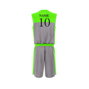 Derniers maillots vierges personnalisés Oem pour garçons basket-ball à impression courte uniforme réversible de basket-ball universitaire pour hommes - Product Image 4