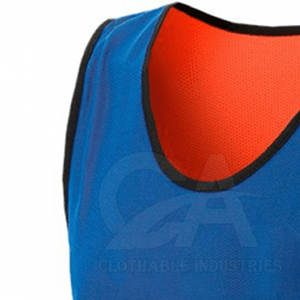 Bavoir réversible de sécurité fabriqué au Pakistan, plusieurs tailles, vêtements de travail OEM, bavoir réversible, haute visibilité, qualité supérieure - Product Image 6