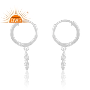 Boucles d'oreilles pendantes en argent sterling faites à la main bijoux personnalisés pour femmes cadeau pour elle - Product Image 4