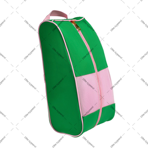 Alpha Kapa Personalizado | Bolsa para Zapatos Alpha |   Organizador de Viaje con Cierre para la Hermandad Green |   Poliéster Reutilizable y Duradero, También Conocido como Bordado - Product Image 1