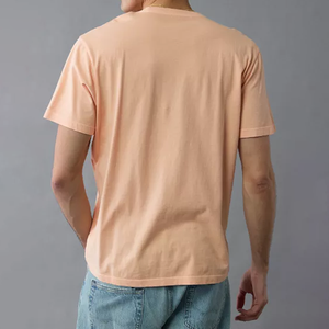 Vente en gros T-shirt en coton personnalisé pour hommes imprimé bouffant coupe surdimensionnée emballage unique en mélange de coton de qualité supérieure commande en gros pour Streetwear - Product Image 2
