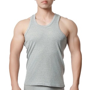 USA Style classique mince 100% coton O cou hommes sous-vêtement respirant évacuation de l'humidité Slim Fit Stretch léger sous-vêtement - Product Image 5