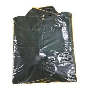 2025 chaquetas de lana Polar de talla grande con logotipo personalizado de manga completa para hombre, Sudadera con cuello levantado con cremallera y patrón sólido - Product Image 5