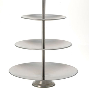 Nuevo Soporte para Pasteles de Aluminio de 3 Niveles TQC, Diseño Clásico y Simple, Ecológico, de la Mejor Calidad, Apto para Lavavajillas - Product Image 1