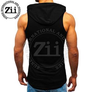 Pakistan fait hommes Gym Fitness Hoodies dernière conception XS taille tissu doux Street Wear motif imprimé teint uni pour l'hiver - Product Image 6