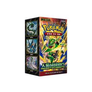 Boîte de boosters scellée Pokemon Korea MEGA M6 Storm Emeralda, pack TCG premium - Product Image 1