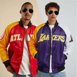 High Quality Custom Men Phi Beta Sigma Reversible Breathable Canvas Bomber <b>Jacket</b> Wholesale <b>Vintage</b> XS Size Embroidered - Product Image 5