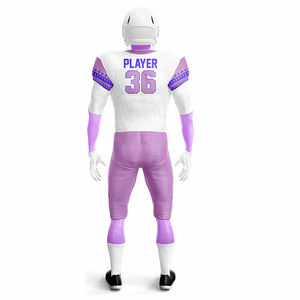 Conjunto de uniforme de fútbol a prueba de viento de moda para hombre, camisetas de fútbol americano, camiseta de fútbol americano - Product Image 3