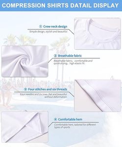 เสื้อเชิ้ตแขนยาวสำหรับนักกีฬาบาสเก็ตบอลและนักวิ่งมืออาชีพผิวสัมผัสที่สองยืดพิเศษ - Product Image 3