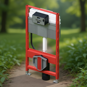 Módulo WC TECEprofil 1200 mm de altura de instalación con cisterna universal, paquete de 10 accesorios para baño y sanitarios - Product Image 3