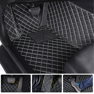 Alfombrilla de coche para <span class=keywords><strong>Hyundai</strong></span> para <span class=keywords><strong>Tucson</strong></span> <span class=keywords><strong>2023</strong></span> con accesorios interiores antideslizantes arroz negro - Product Image 3