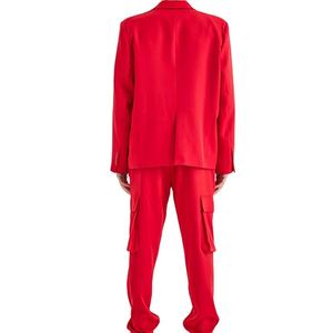 กางเกงคาร์โก้ผู้ชายผ้าฝ้าย 100% น้ำหนักเบา ทรงหลวม ไซส์ใหญ่ ทรงปกติ สีตามสั่ง ระบายอากาศได้ดี ดีไซน์คุณภาพสูง - Product Image 5