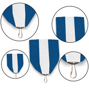 ริบบิ้นติดเหรียญตราสำหรับพิธีตามสั่งไม่เหมือนใครริบบิ้นไนลอนใช้งานได้เป็นพิเศษ - Product Image 2