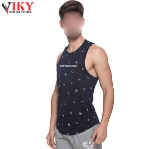 Gym Wear Tank Top Custom logo Sublimation Best Supplier Fitness Wear Good Selling Bodybuilding Gym Workout Wear Tank Top for Men - Product Image 3