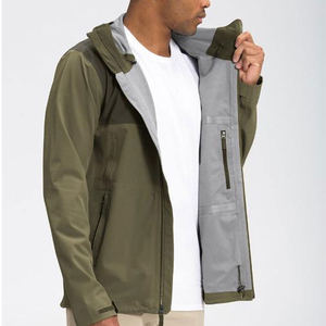Chaqueta de lluvia con cuello levantado para hombre de alta calidad Diseño de poliéster personalizado para ropa de invierno de nuevo estilo - Product Image 2