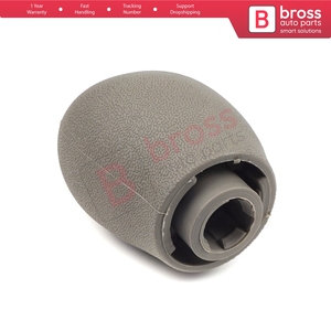 Bouton de levier de vitesse à 6 vitesses BSP614 328650024R gris chromé pour - Product Image 4