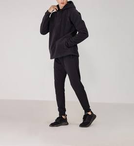 Sudadera con capucha de lana de algodón suave para hombre, traje informal de lana para la comodidad diaria - Product Image 2