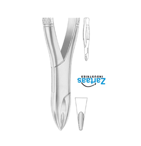 Fórceps de Extracción de Acero Inoxidable de Alta Calidad HENAHAN, Incisivos Superiores, Figura 315/1A, Fabricante y Exportador - Product Image 2