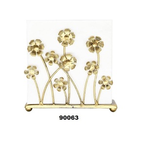 Porte-serviettes en fer pour Table tournesol ferme porte-mouchoirs distributeur de serviettes serviette rustique porte-papier pour cuisine Bronze - Product Image 1