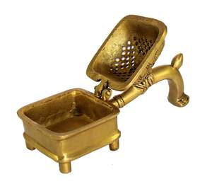 Brass Inlay Bakhoor <b>Burner</b> Handmade Bukhoor <b>Burner</b> Wood <b>Electric</b> <b>Incense</b> <b>Burner</b> Bakhoor - Product Image 6