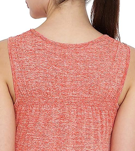 Wholesale XS-4XL <b>Women's</b> Casual Sports Gym Fitness Yoga Vest Custom Logo OEM Tank Top <b>Singlet</b> Breathable Eco-Friendly - Product Image 3