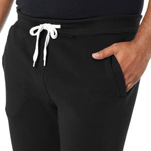 <b>Men's</b> Active Outdoor <b>Slim</b> <b>Fit</b> Sports Cotton <b>Men's</b> Trousers Custom Logo High Waist Fleece <b>Jogger</b> <b>Men's</b> Pants for Casual Style - Product Image 3