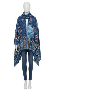 Digital Print Polyester Winter Scarves and <b>Shawls</b> Soft Warm Lightweight Fashion Accessory for Women <b>Men</b> Outdoor Travel Use Daily - Product Image 4