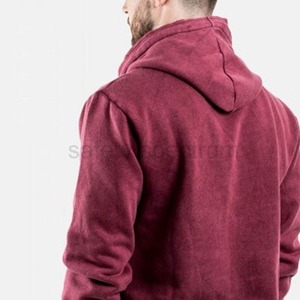 Sweat à capuche uni délavé à l'acide pour homme, mode hiver |   Sweat-shirt vintage surdimensionné style streetwear numérique |   Fabricant de logos personnalisés 100% - Product Image 5