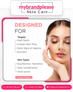 Suero facial iluminador con vitamina C al 10 por ciento y extracto de pomelo Marca personalizada y diseño de etiqueta de logotipo - Product Image 5