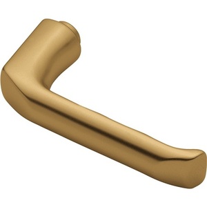 Aluminium F4/DIN Left HOPPE London 113H Door Handle with 10mm Bronze Coloured Square Spindle <b>Curtain</b> Poles Tracks & Accessories - Product Image 1