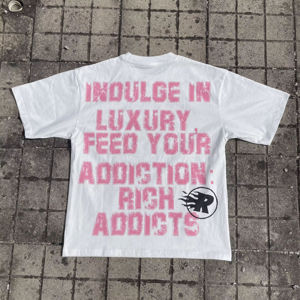 Fabrication en gros 100% coton Vintage surdimensionné t-shirts hommes casual acide lavé coupe et coudre grande taille t-shirts OEM - Product Image 4