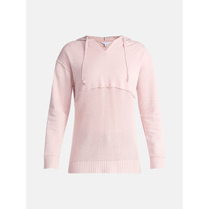 Sweat-shirts à capuche pour femmes, vêtements d'hiver tendance, polaire épais et chaud, coupe ample, logo personnalisé, directement de l'usine - Product Image 1