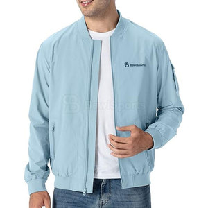 Best Price <b>Men's</b> Eco-Friendly <b>Down</b> <b>Filled</b> Bomber <b>Jacket</b> for Winter Outdoor Use Customizable Private Label Gear Nylon/Polyester - Product Image 1