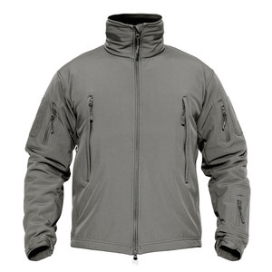 Men's Customizable Waterproof Softshell <b>Jacket</b> with Embroidery Front Logo Hooded Breathable & Eco-Friendly Winter Outerwear - Product Image 1