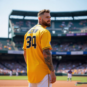 Camisetas de béisbol personalizadas | Camisetas de béisbol de poliéster 100% de alta calidad para hombres - Product Image 5