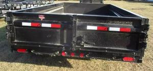 Remolque basculante hidráulico agrícola hecho Original para transporte/remolque basculante de 2 ruedas, remolque agrícola de uso todoterreno - Product Image 3