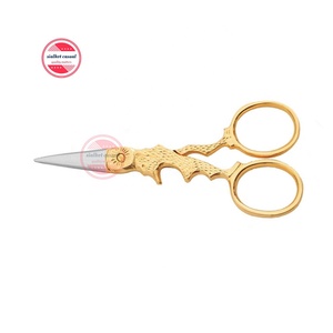 Ciseaux à broder imprimés fantaisie taille 3.5 "fil tondeuse ciseaux manucure ciseaux à ongles beauté et soins personnels - Product Image 6