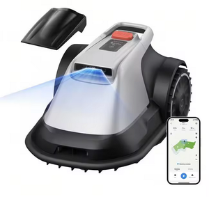 Tondeuse robot électrique E15 DIY avec châssis en acier, pour surfaces jusqu'à 0,2 acre, navigation par vision et cartographie automatique, multi-zones, 5,5 CV, capacité de 300 L, auto-nettoyante - Product Image 1