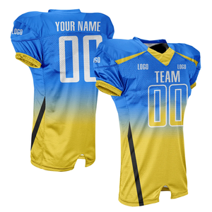 Ensemble d'uniformes de football américain à sublimation personnalisée vêtements de sport pour équipes de jeunes maillot de football américain vêtements en polyester cousus 2025 - Product Image 3