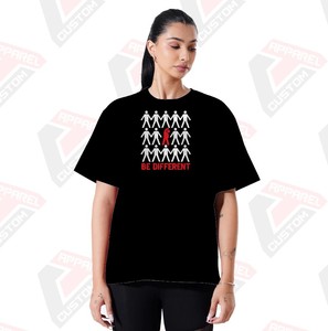 T-shirt confortable et à la mode avec appliques écologiques en denim d'été pour femmes élégantes - Product Image 4