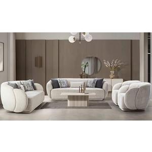 Canapé en tissu 2 places de luxe de qualité export Lyon, durable et élégant, idéal pour salon et hall d'hôtel, disponible au meilleur prix - Product Image 3