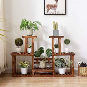 Étagères de rangement rectangulaires modernes en os de buffle, faites à la main, durables, pour cadres photo, plantes d'intérieur et présentoirs de pots de fleurs - Vente en gros - Product Image 3