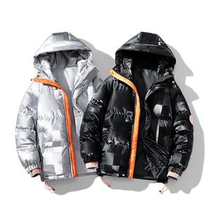 Chaqueta de Plumón Acolchada con Estampado Personalizado 2023, Chaqueta de Invierno Informal para Hombre - Product Image 6