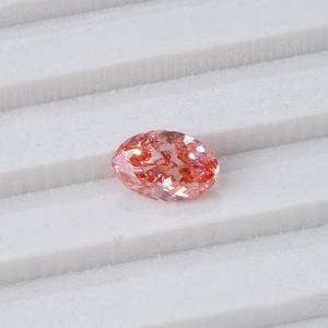 Diamante suelto Rosa ecológico para hacer joyería, Diamante Suelto cultivado en laboratorio, anillo de bodas de diamante CVD de color rosa, forma mixta - Product Image 2