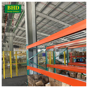 Orange Teardrop Pallet <b>Rack</b> Custom Length Made Steel Top New Inventory Control Racking System for Selective Pallet Racking - Product Image 3