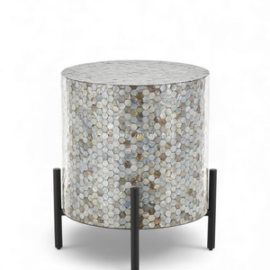 Taburetes de Nácar Hechos a Mano con Incrustaciones de Concha, Muebles Decorativos de Vietnam para Decoración de Interiores de Lujo en Apartamentos - Product Image 2