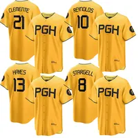 Throwback Roberto Clemente #21 Team Puerto Rico Baseball Jersey Shirt  Stitched