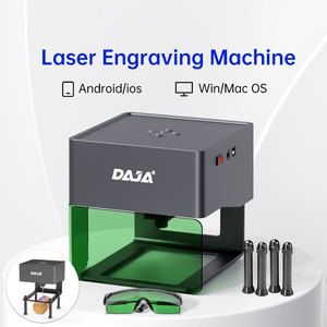 Hot Bán micro Máy Khắc 3 Wát mini máy cắt laser CO2 Máy tính để bàn bán dẫn ánh sáng màu xanh kim loại Máy khắc - Product Image 4
